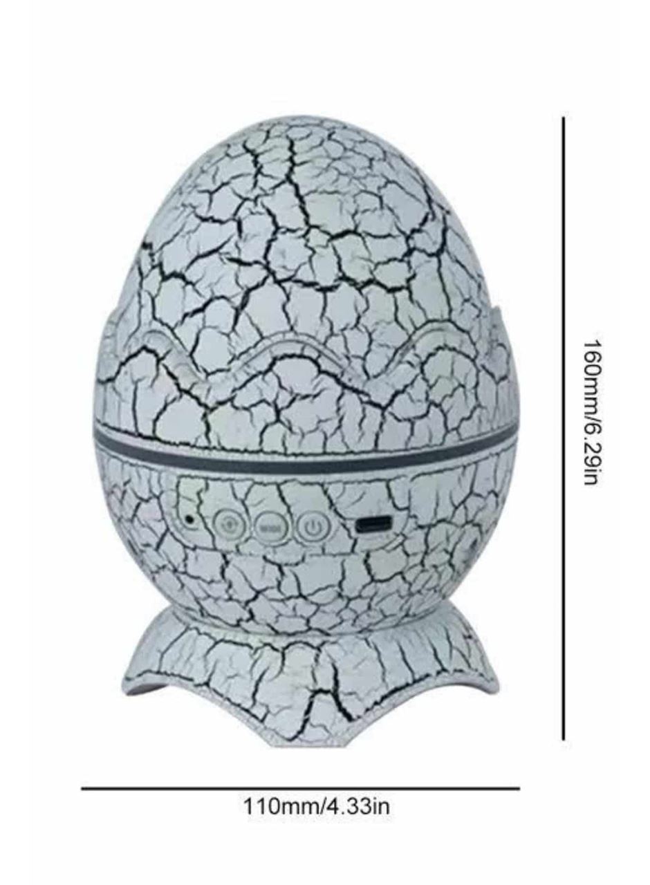 Yumurta Görünümlü Masa ve Gece Lambası Renk Değiştirebilen Projektör