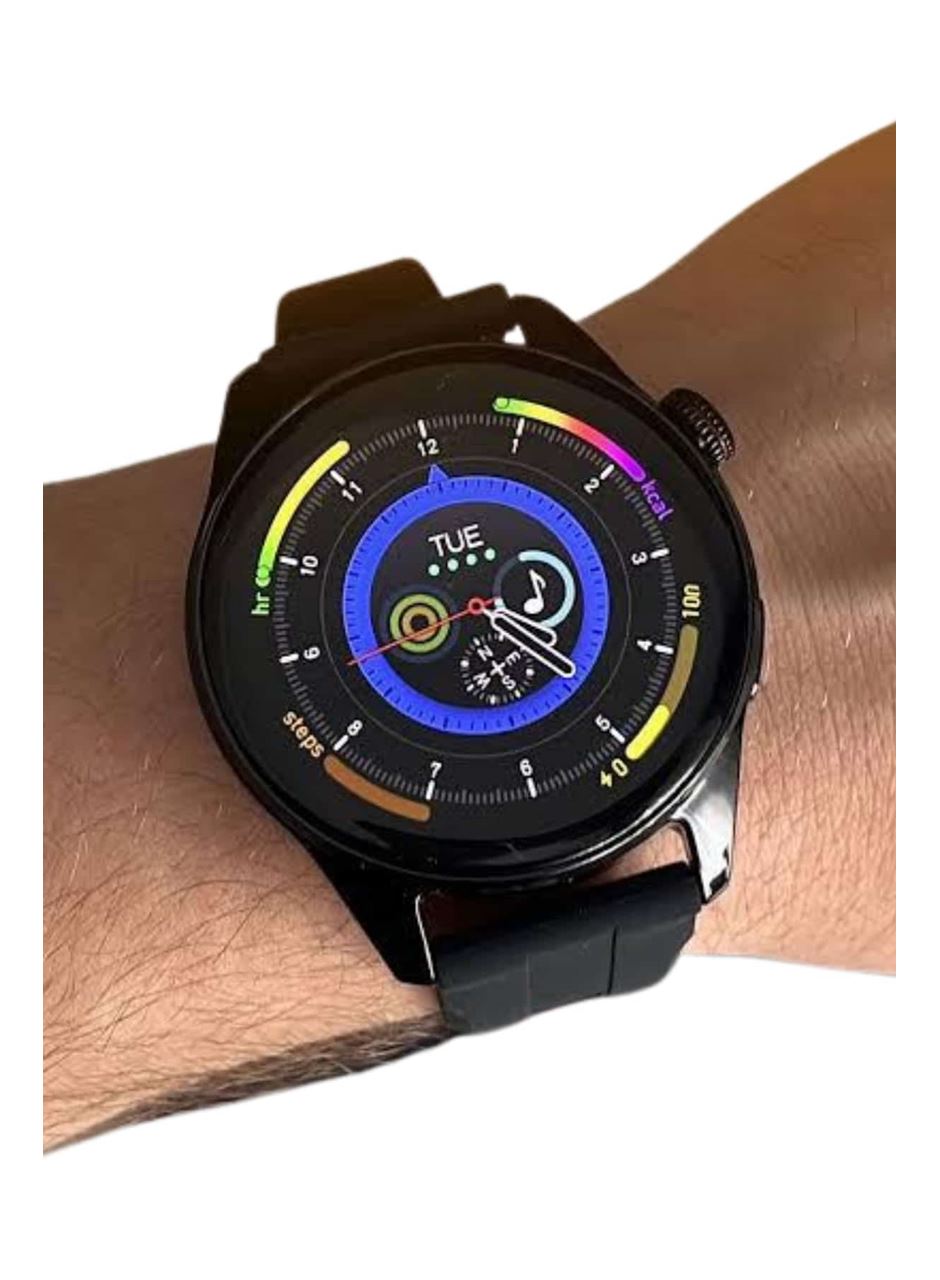 Akıllı Saat 1.5 Inç Amoled Ekran Çift Kordonlu GPS NFC Uyumlu