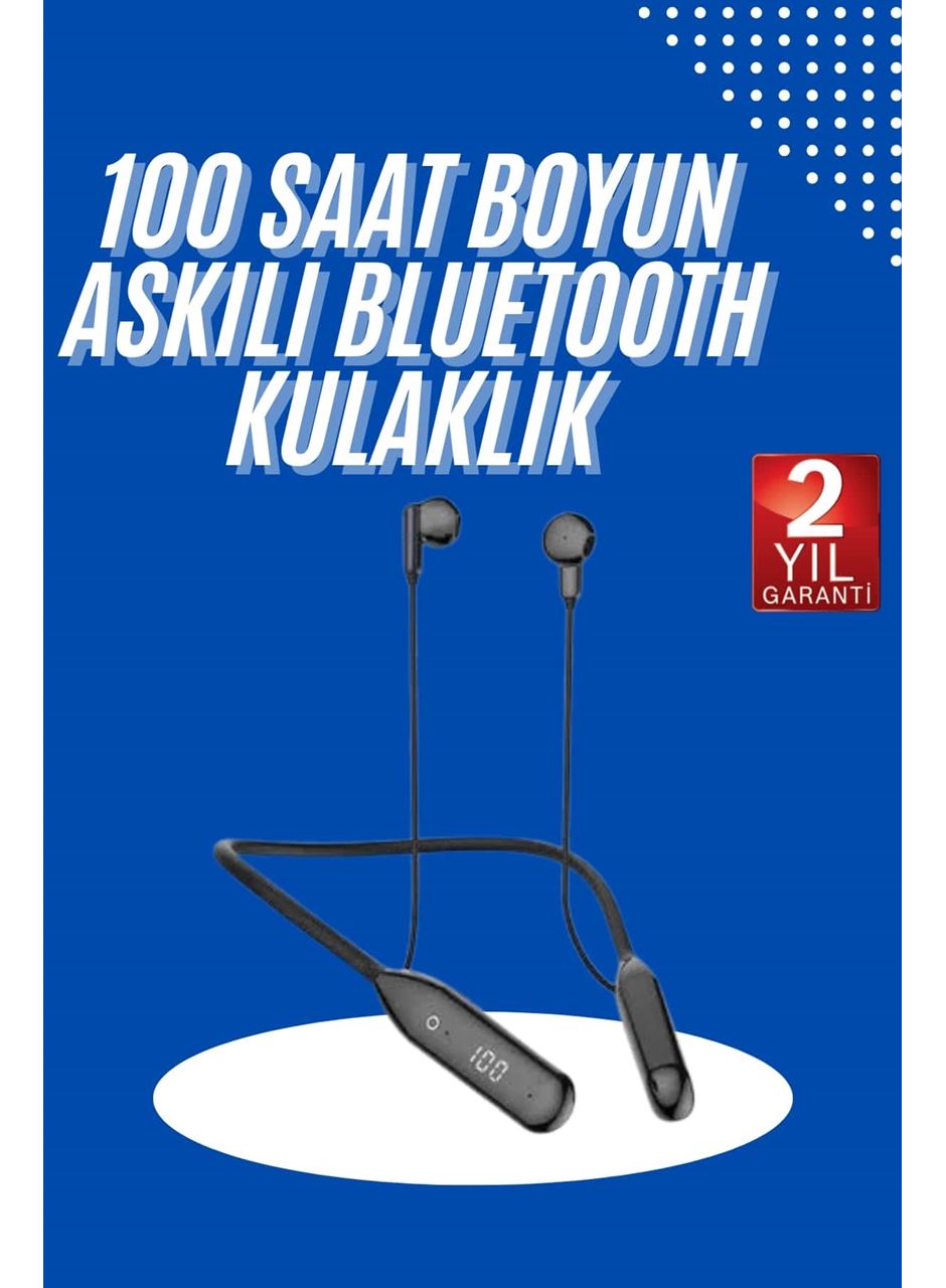 100Saat Uyumlu Bluetooth Kulaklık Kablolu ANC Özellikli Kulaklık