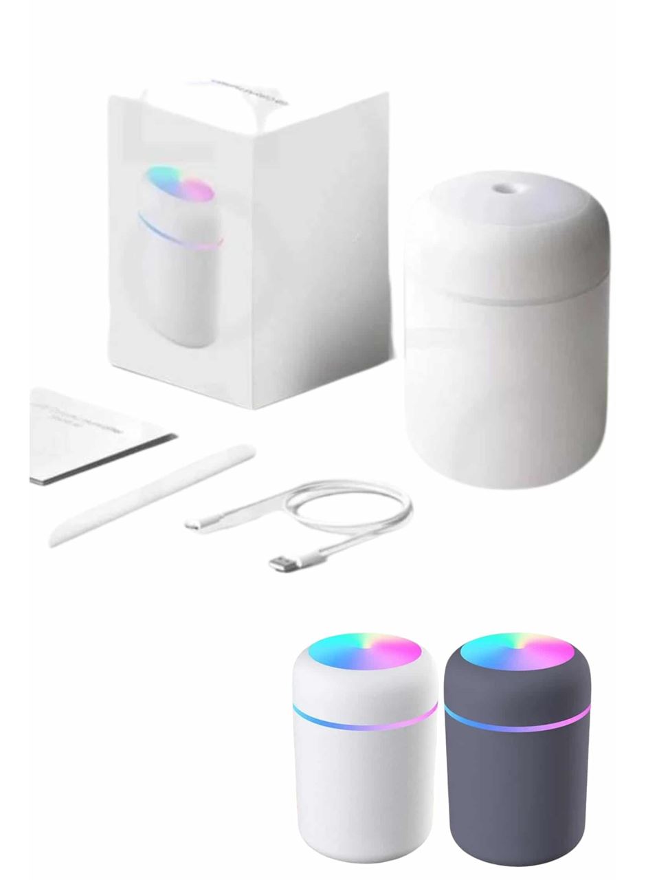Humidifier LED Işıklı Mini Ortam Oda Kokusu Aromaterapi Buhardanlık