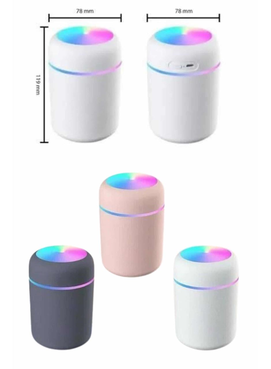 Rgb Işıklı Ulrasonik Ledli Hava Nemlendirici Buhar Makinesi Buhardanlık