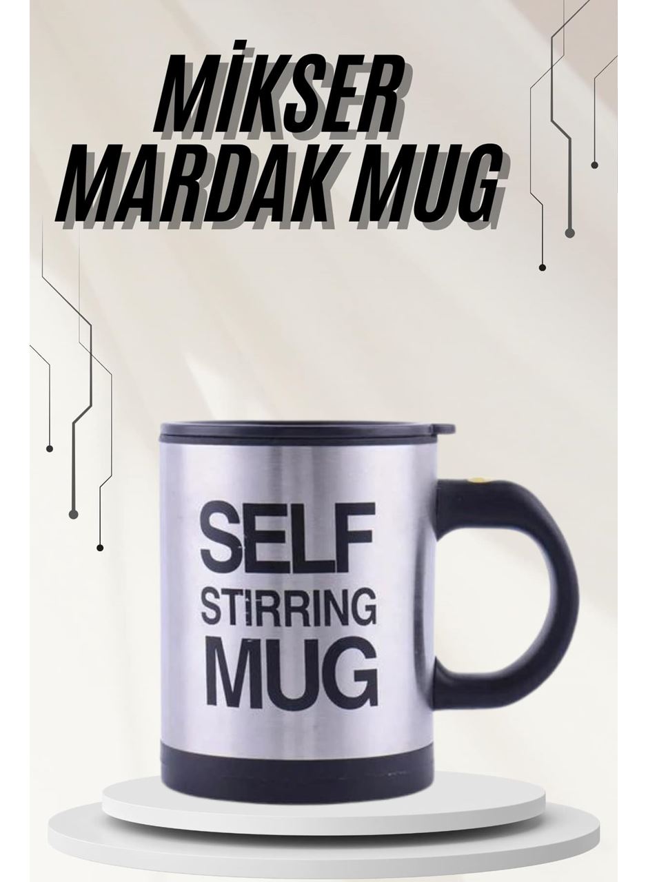 Karıştırıcı Özellikli Mikser Kupa Bardak Termos Bardak