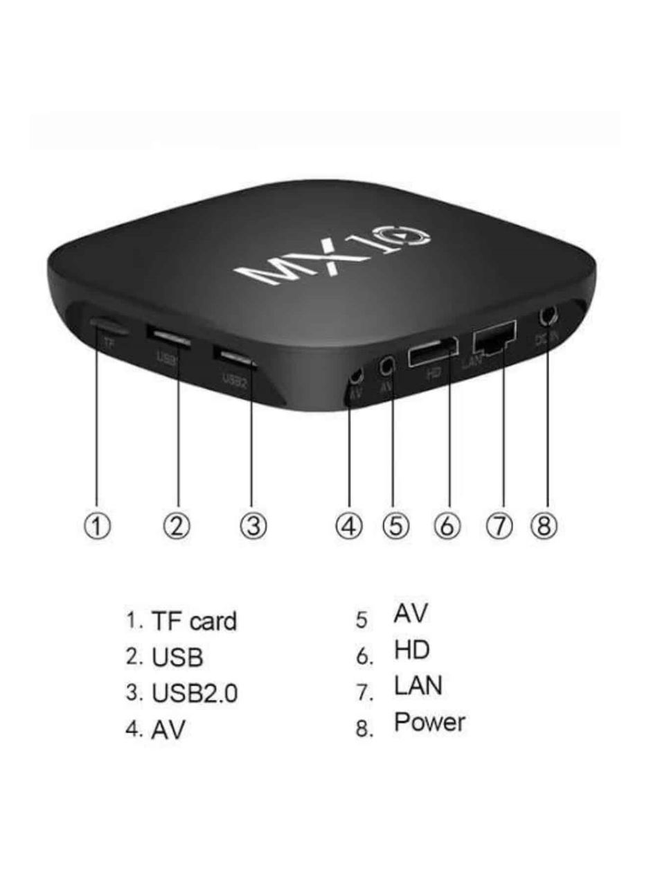Mx Box Android Tv Media Sound 4K Ultra HD Görüntü Kaliteli