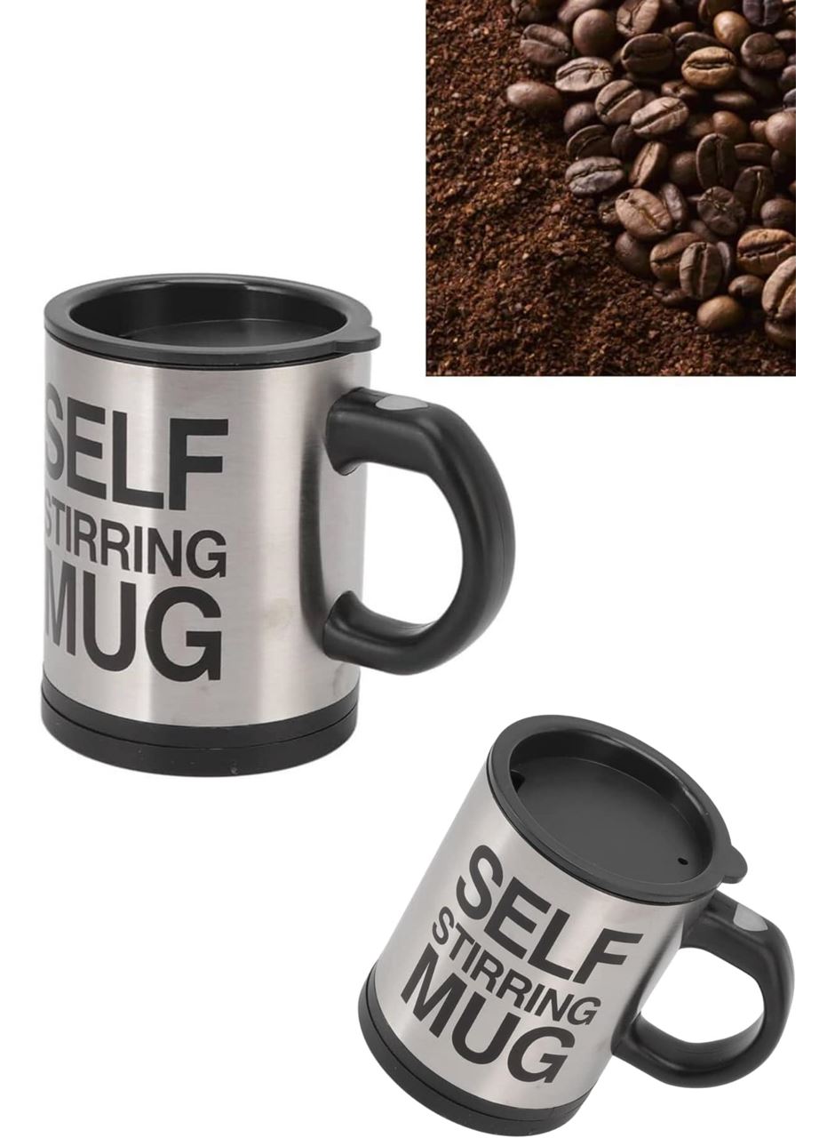 Karıştırıcı Özellikli Mikser Kupa Bardak Termos Bardak