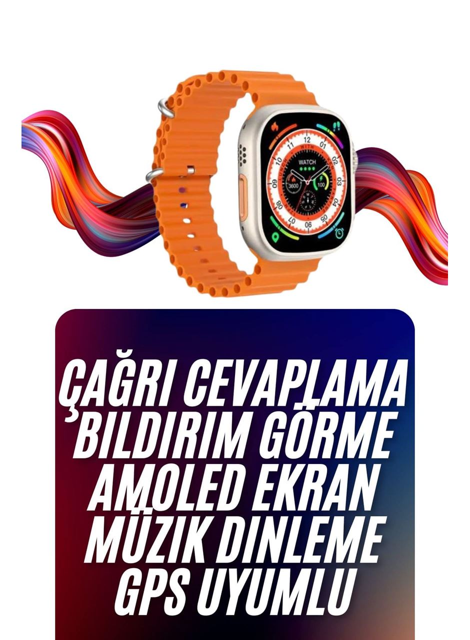 Android ve İOS Uyumlu Uyku ve Sağlık Takibi Yapabilen 3 Kordonlu Akıllı Saat