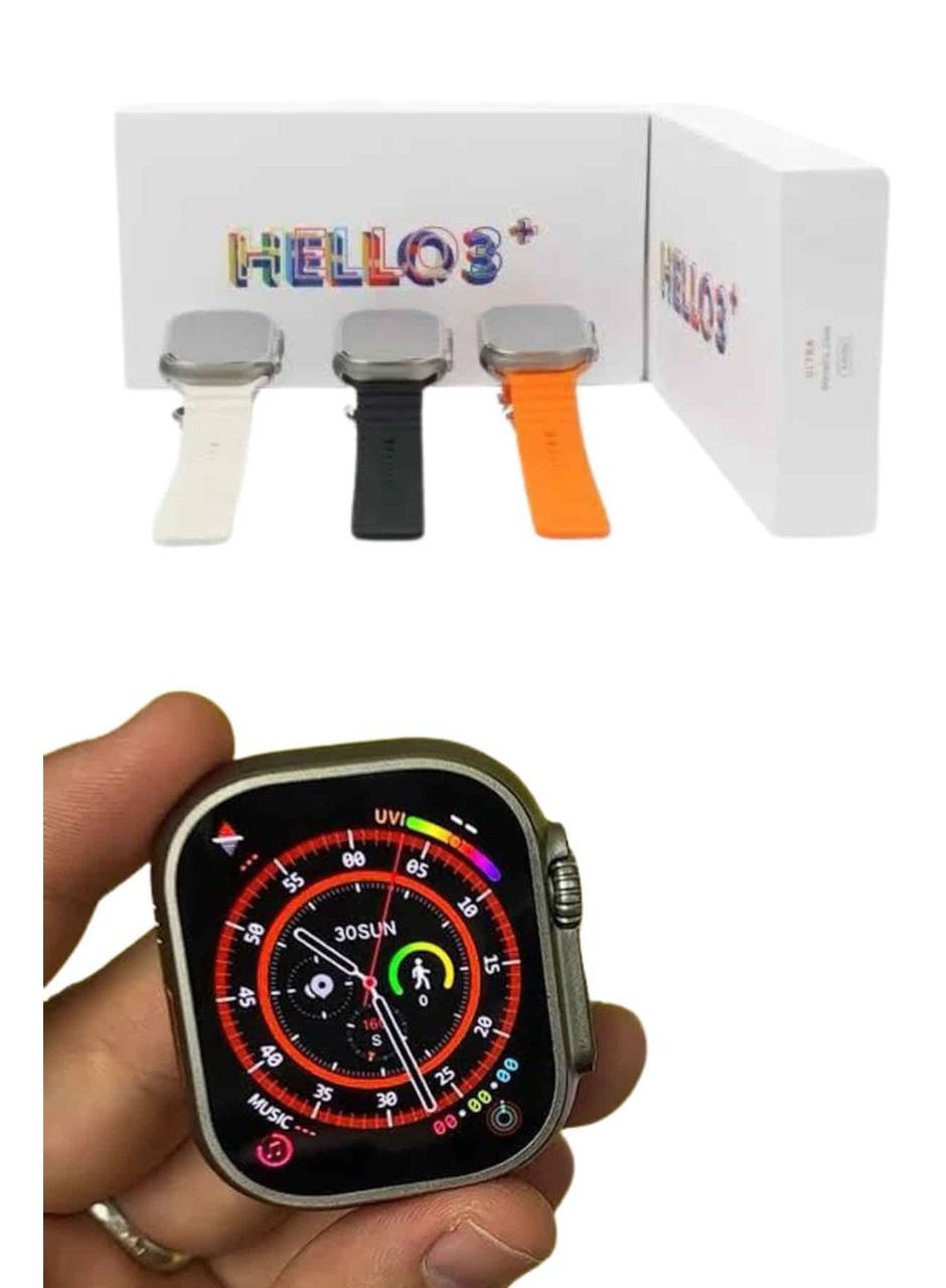 Android ve İOS Uyumlu Uyku ve Sağlık Takibi Yapabilen 3 Kordonlu Akıllı Saat