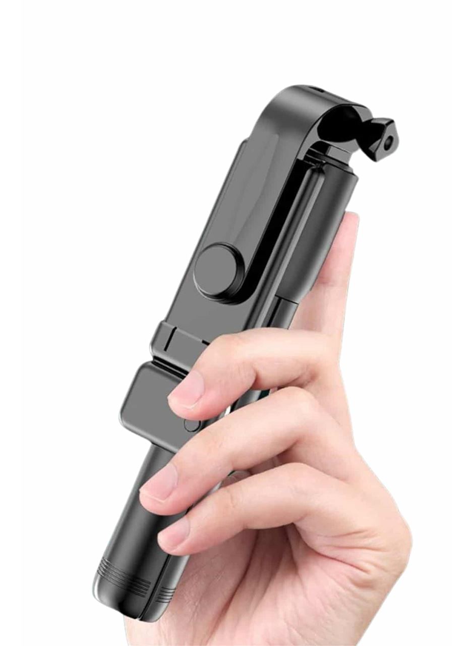 Selfie Çubuğu Tripod Bluetooth Kumandalı Selfie Çubuğu Telefon Tutucu