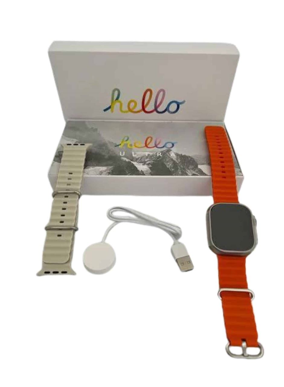 Yeni Nesil 3 Kordonlu Kol Saati 49 MM Amoled Ekran Akıllı Saat