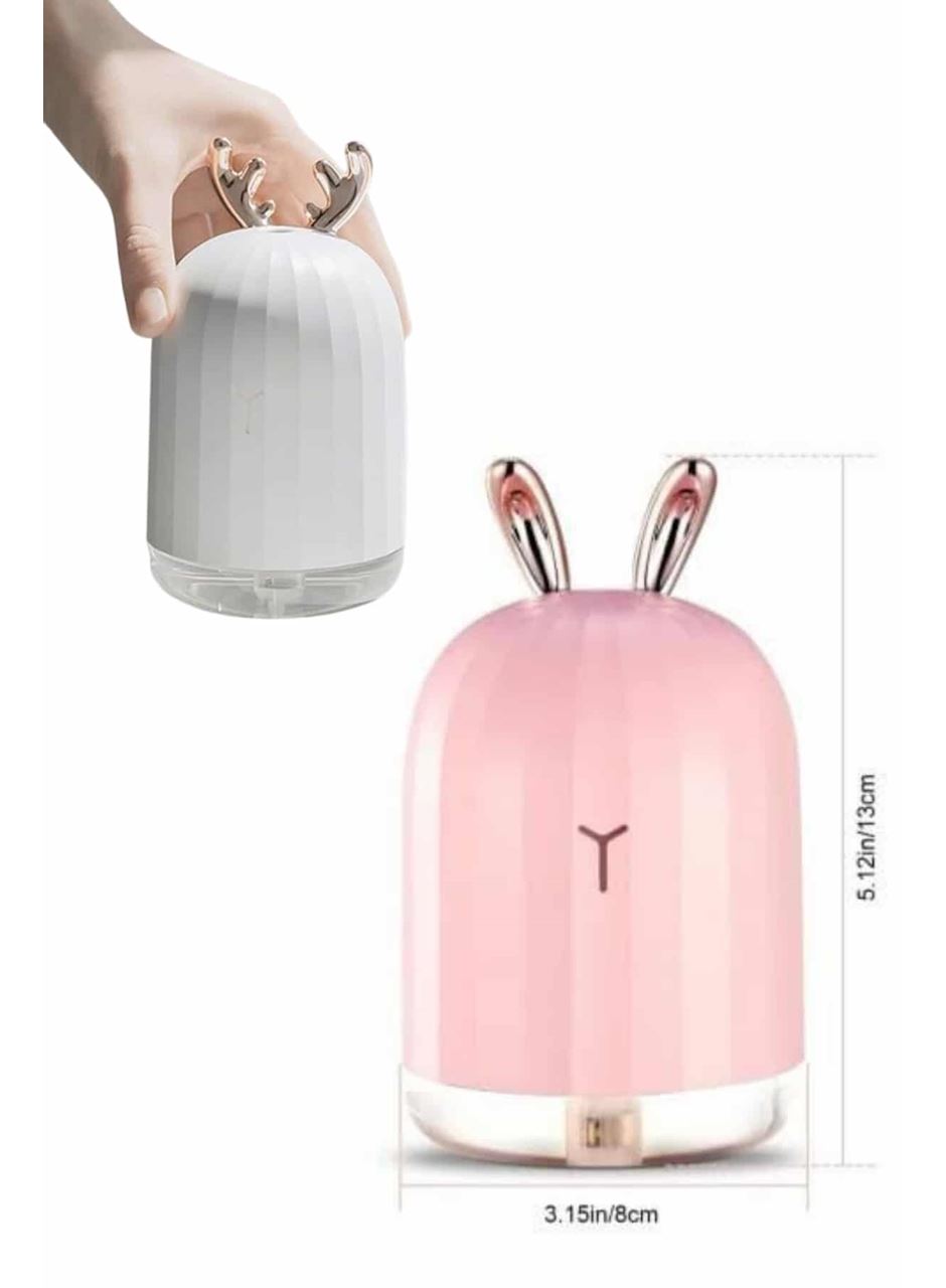 Aromaterapi Hava Nemlendirici Dekoratif USB Şarjlı Tavşan Nemlendirici