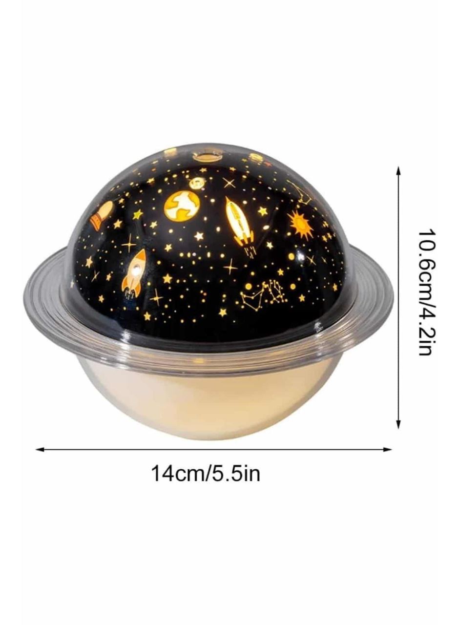 Aromaterapi Hava Nemlendirici Gece Lambası Uzay Model Satürn Oda Kokusu