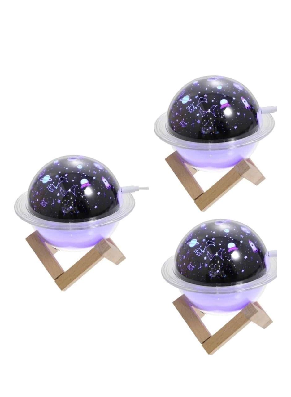 Hava Nemlendirici Led Işıklı Gece Lambası Yıldız Görünümlü Renk Değiştiren