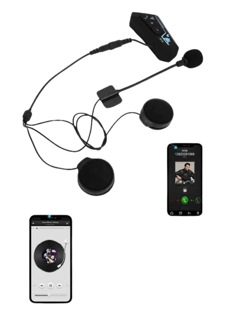 Intercom Bluetooth Kask Kulaklık Motosiklet Kulaklık 5.0 Bluetooth