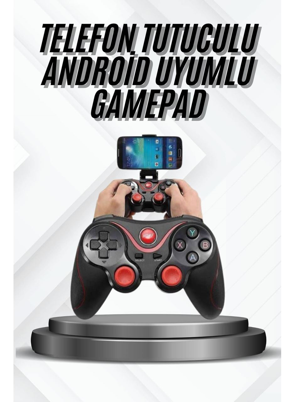 Yeni Nesil X3 Gamepad Android Uyumlu Telefon Tutucu Özellikli Joystick