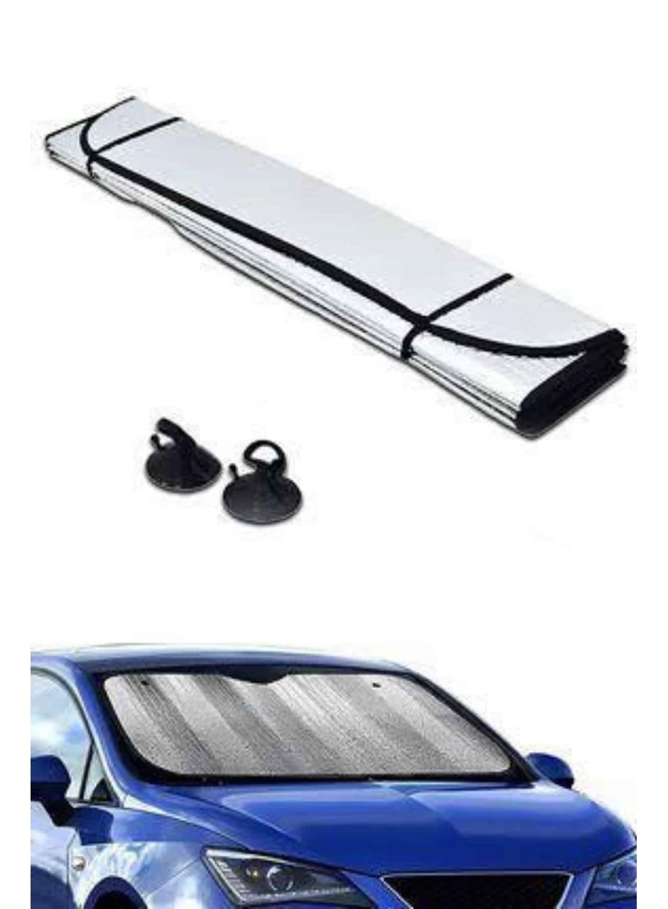 Güneşlik Koruyucu Perde Metalize Oto Araç Araba Güneşliği Ön Cam Güneşliği