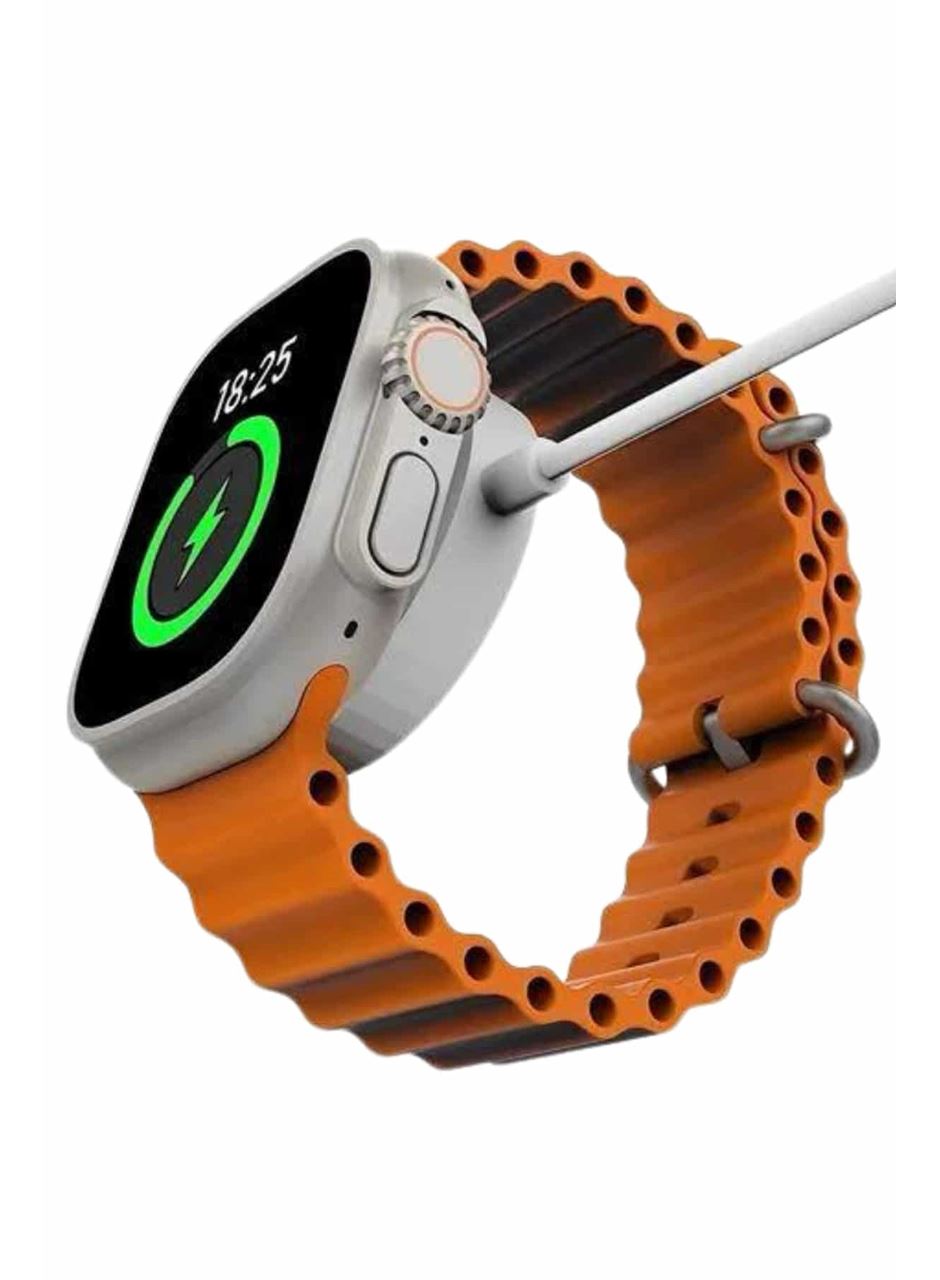 49mm Akıllı Saat Amoled Ekranlı Kadın Erkek Kol Saati Plastik Kordon