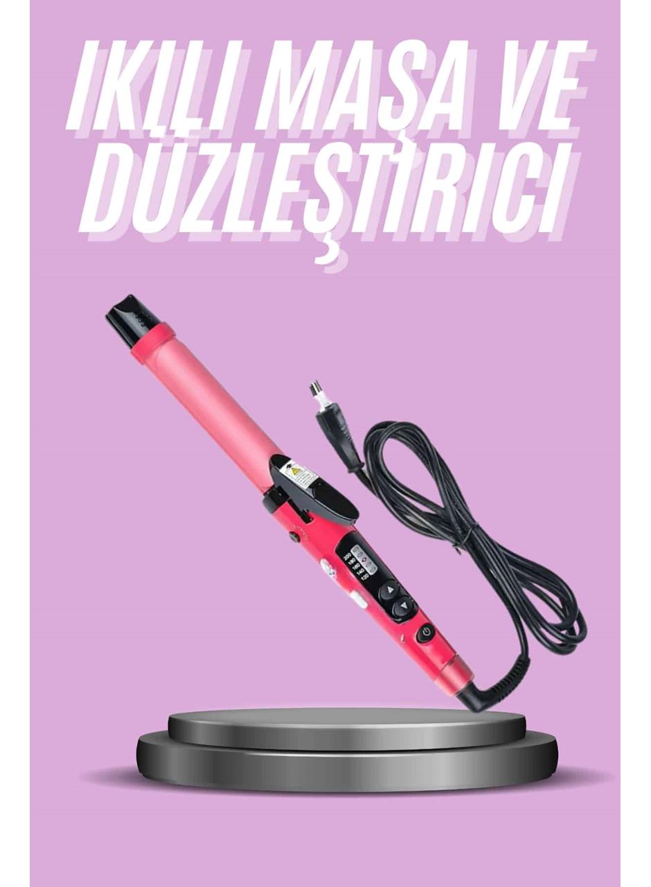 Saç Düzleştirici Ve Maşa İkili Saç Şekillendirici Tüm Saç Tiplerine Uygun