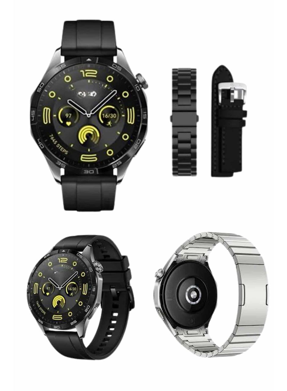 Amoled Ekran 3 Kordonlu Akıllı Saat 5.0 Bluetooth Bağlantılı Android ve İOS Uyumlu