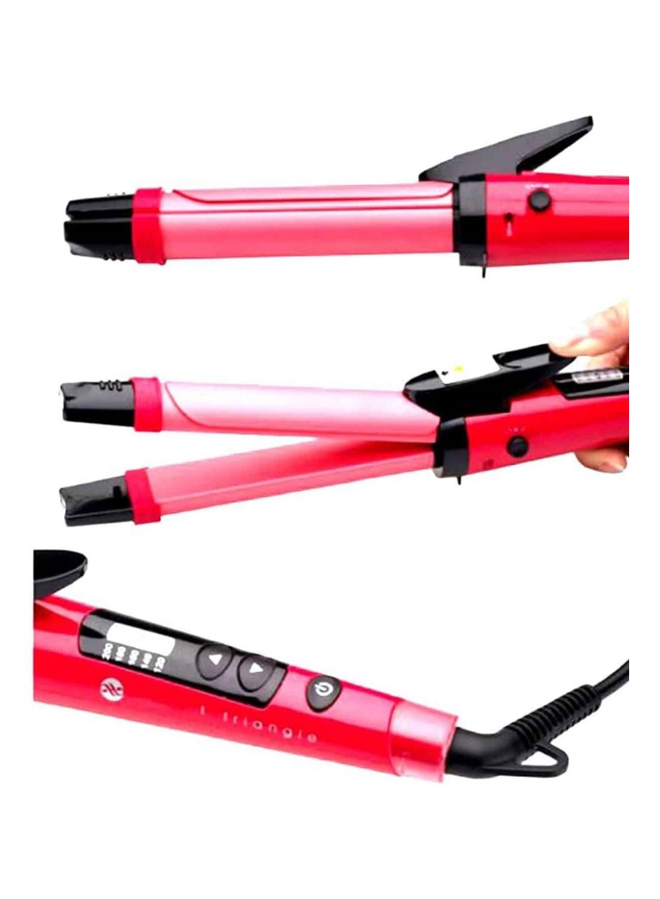 Saç Düzleştirici Şekillendirici Saç Maşası İkili Şekillendirici Isı Ayarlı