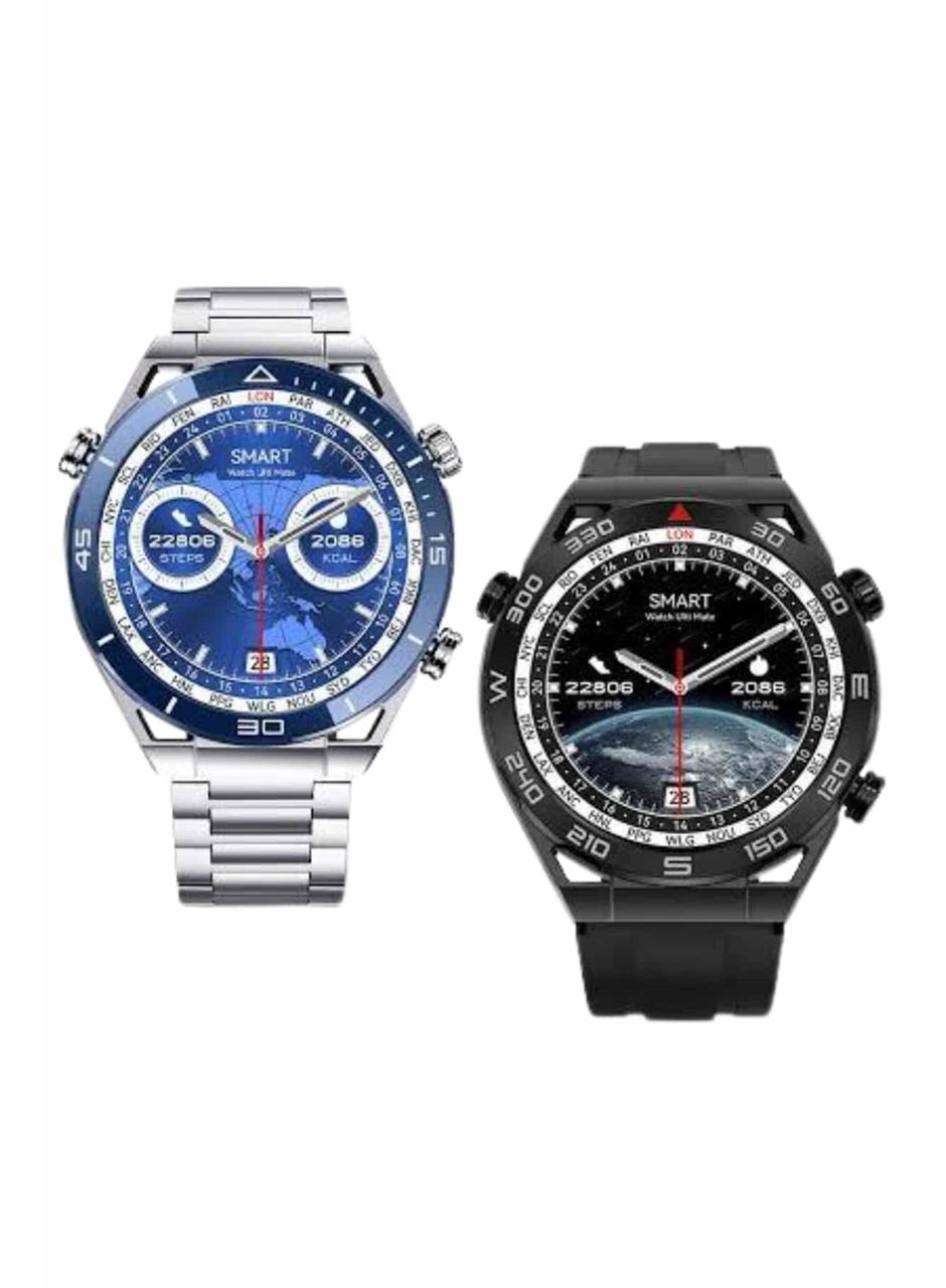 2025 Model Yuvarlak Ekran Android ve İOS Uyumlu GPS Takibi Yapabilen Akıllı Saat