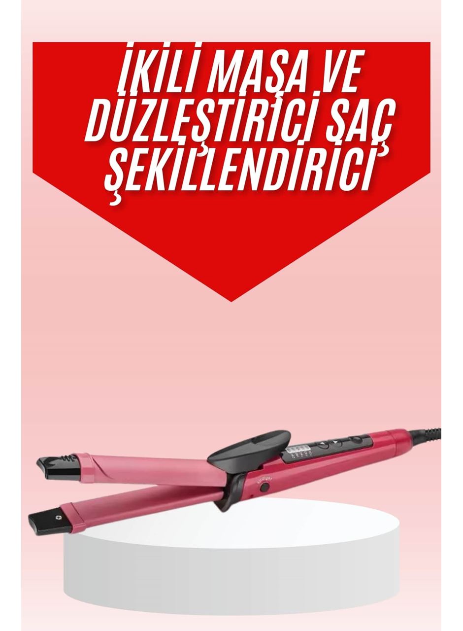 Saç Şekillendirici Düzleştirici ve Maşa Özellikli Şekillendirici Seramik Kaplama