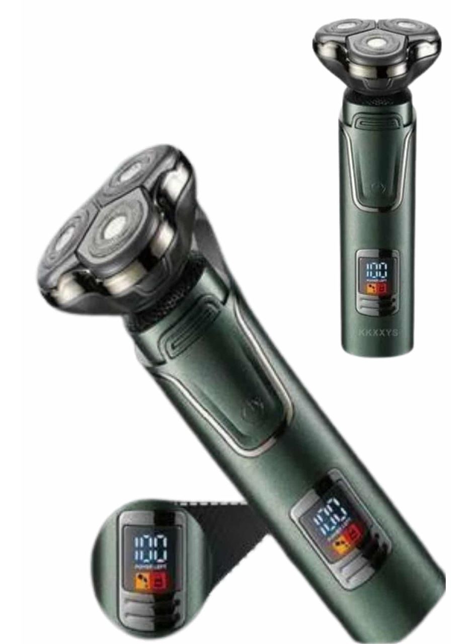 Dijital Göstergeli 3 Başlıklı Tıraş Makinesi Islak Kuru Lazer Öncesi Günlük