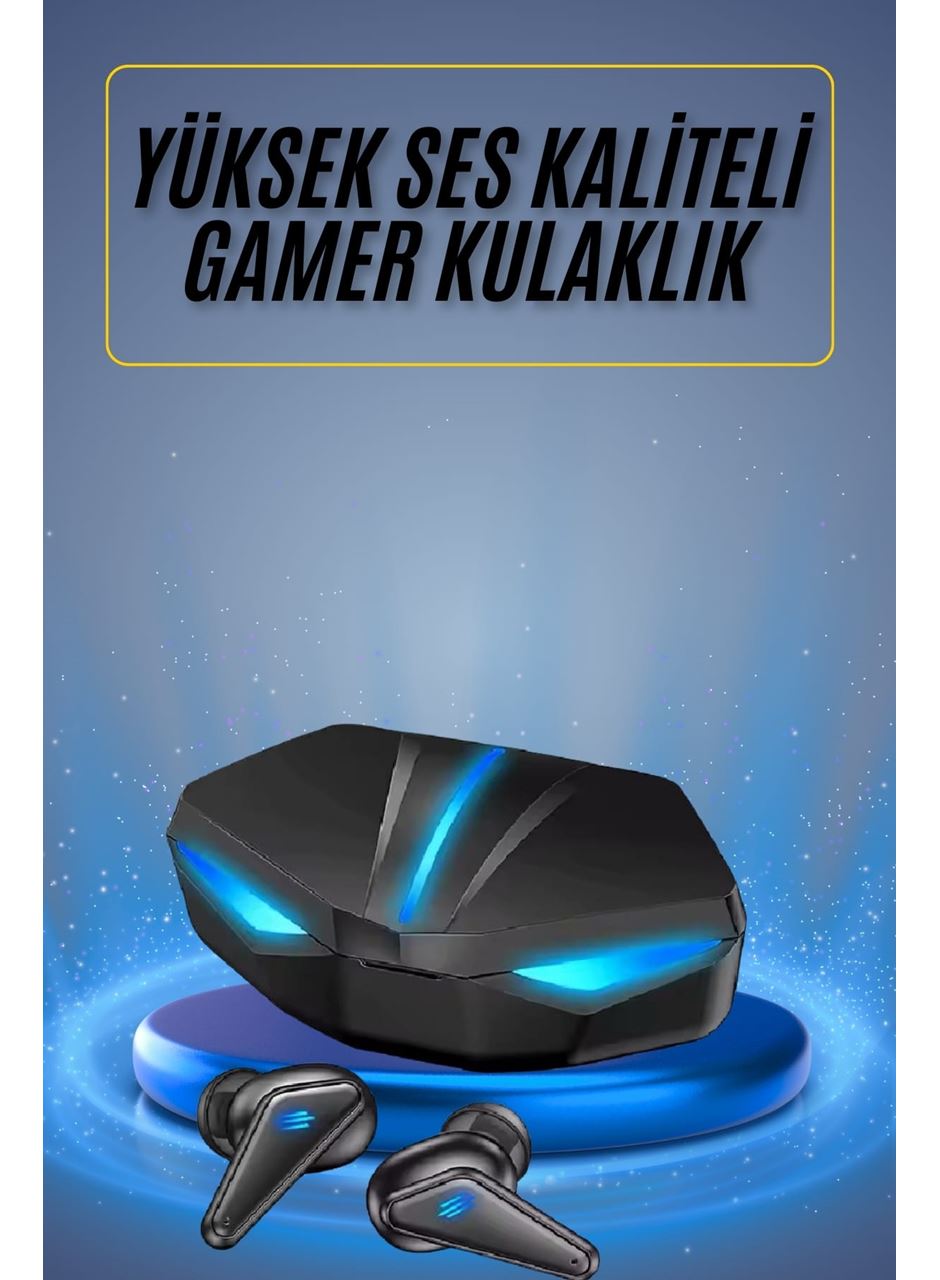 Oyuncu Kulaklığı Mikrofonlu Kablosuz Gaming Kulaklık Powerban Yüksek Ses Kaliteli
