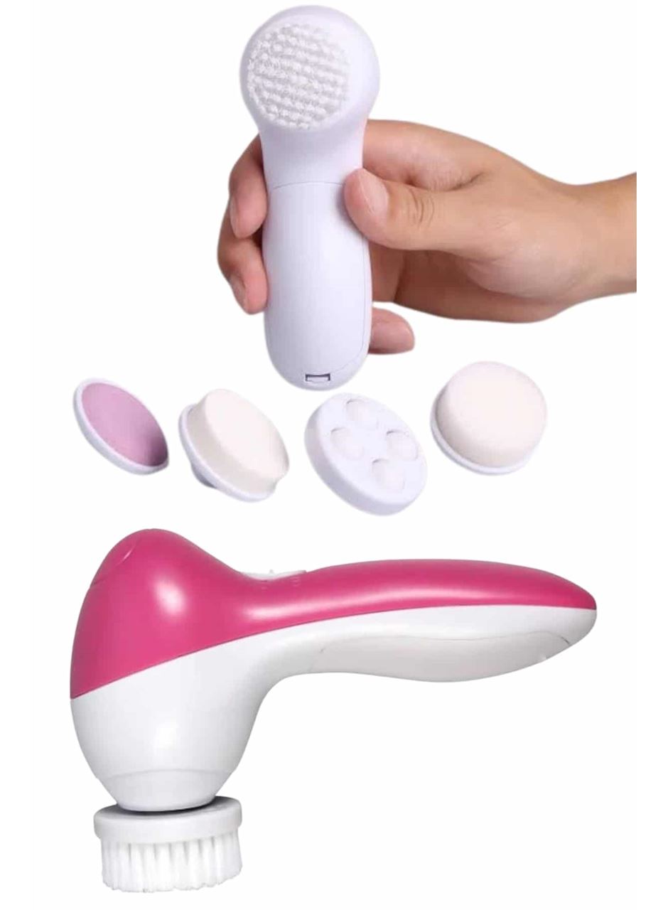 5 Başlıklı Titreşimli Cilt Temizleme Seti Canlandırıcı ve Onarıcı