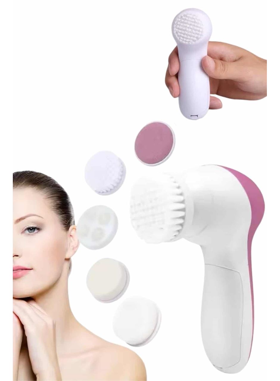 Cilt Temizleme ve Masaj Aleti 5 Başlıklı Akne ve Sivilce Önleyici