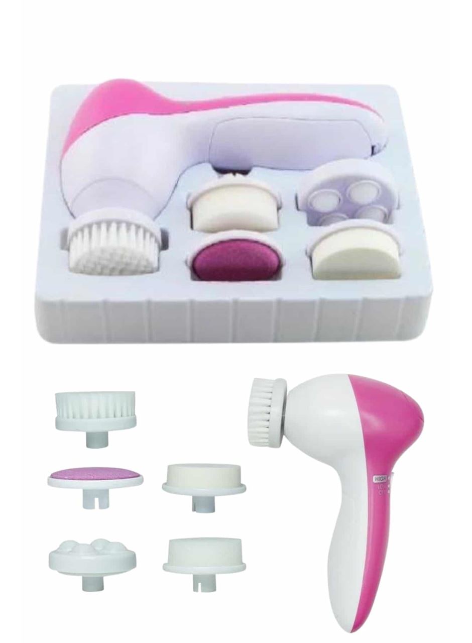 Cilt Temizleme ve Masaj Aleti 5 Başlıklı Akne ve Sivilce Önleyici