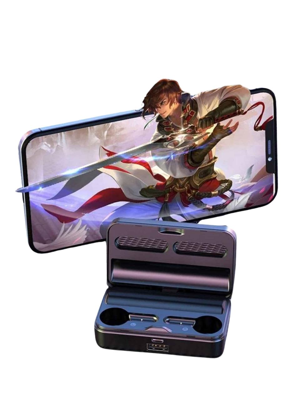 Yeni Nesil Kablosuz Kulaklık Aynalı Powerbank Özellikli Bluetooth Bağlantılı Dijital Göstergeli