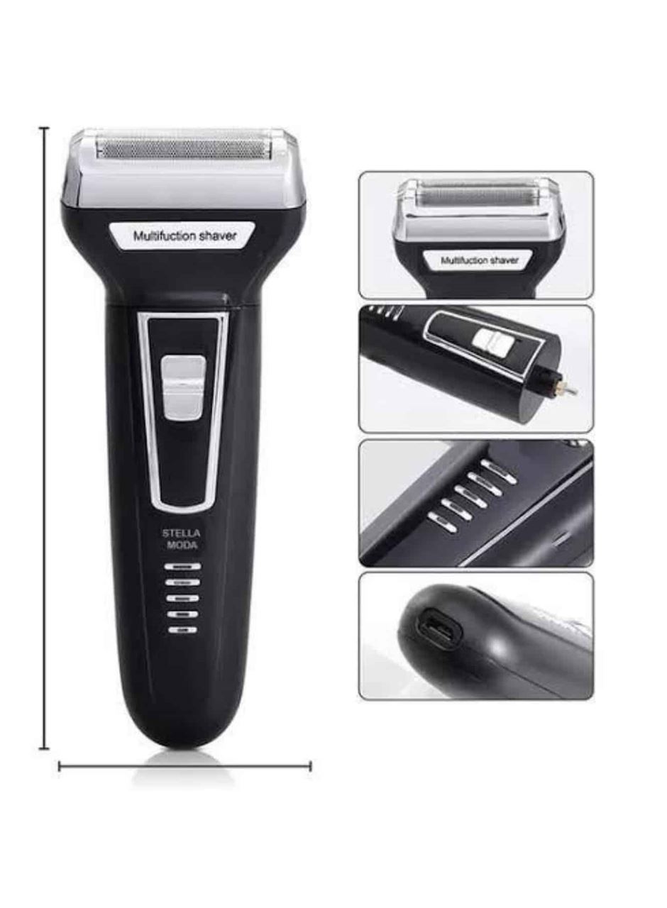 3'lü Set Saç Sakal Kesme Traş Makinesi Burun Kılı Alma Tıraş Makinesi