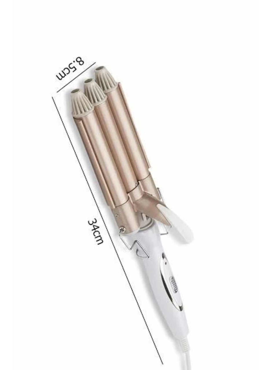 Wag Maşa Profesyonel Saç Şekillendirici İyon Özellikli Isı Kademeli