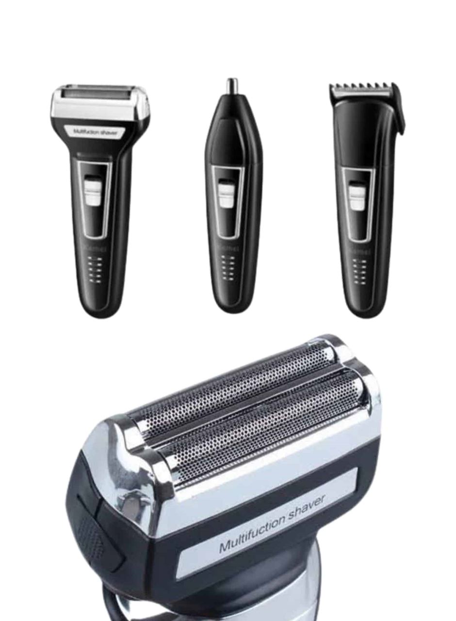 Kulak Burun Kıl Kesme Ense Yanak Tıraş Seti 3 Başlıklı Profesyonel