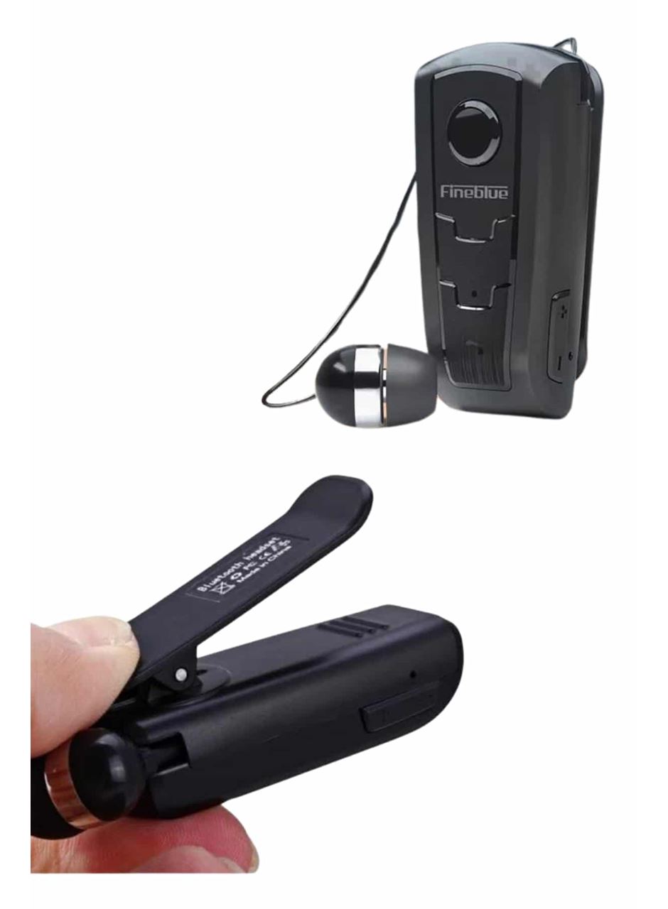 Mikrofonlu Makaralı Bluetooth Kulakiçi Kulaklık Android ve İOS Uyumlu