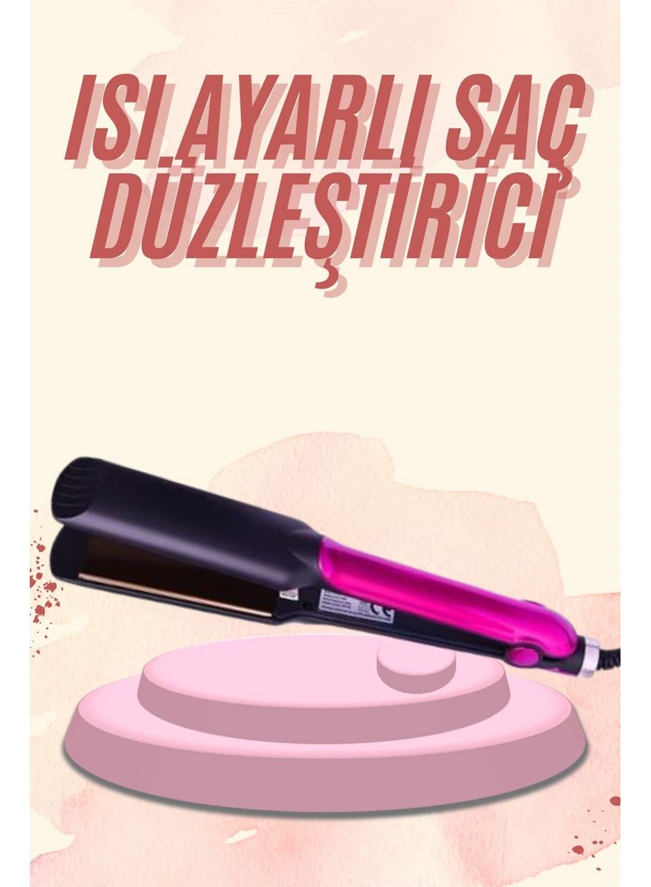 Saç Düzleştirici Seramik Kaplama Yüksek Isı Ayarlı Profesyonel 4 Kademeli 220 Decere