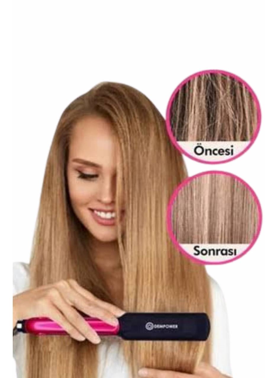 Saç Düzleştirici Seramik Kaplama Yüksek Isı Ayarlı Profesyonel 4 Kademeli 220 Decere