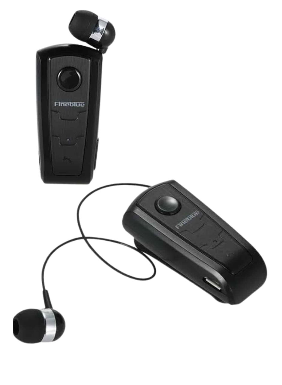 Makaralı Bluetooth Kulakiçi Yaka Kulaklığı Kablosuz Kulaklık