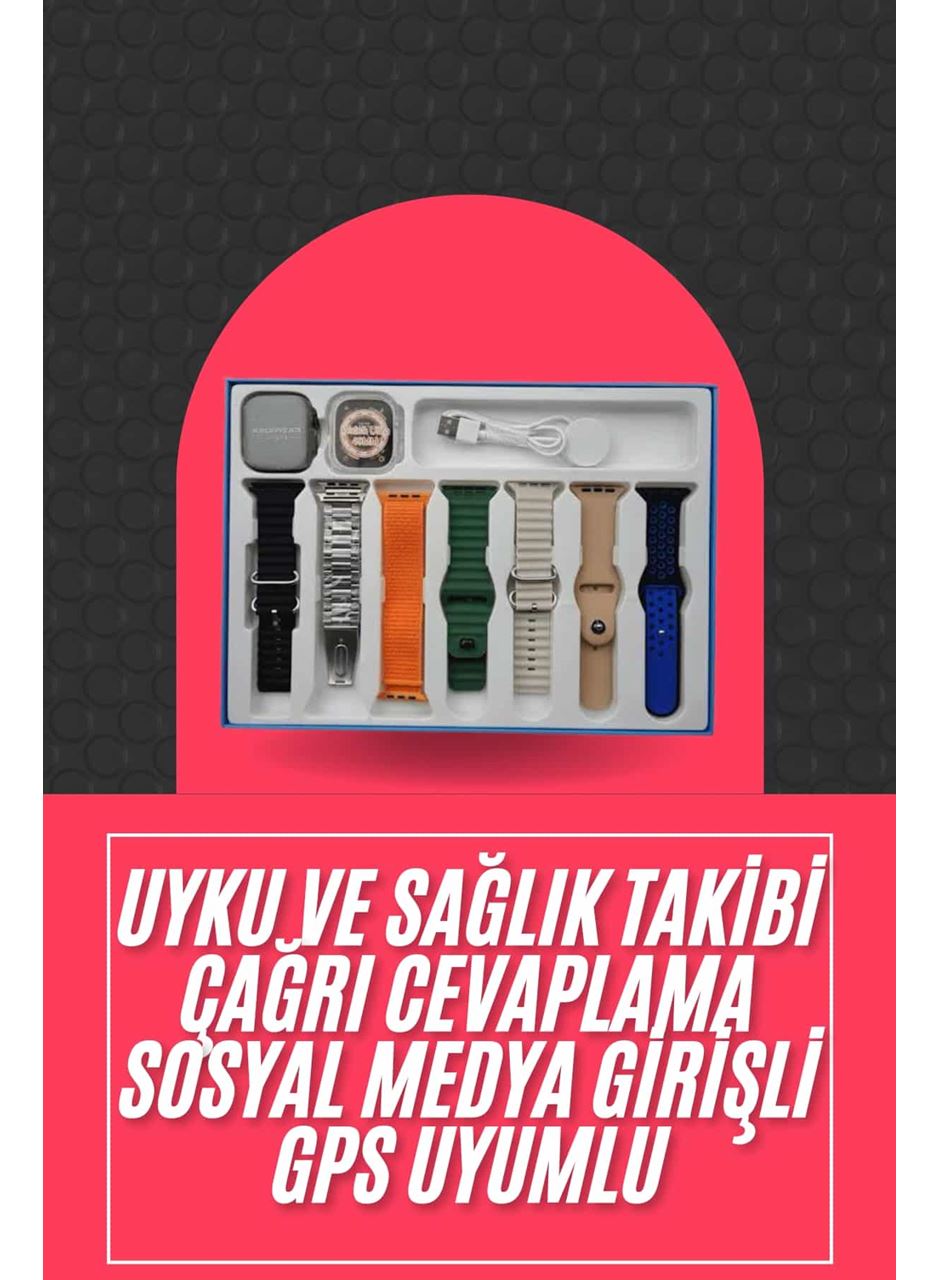 Akıllı Saat Unisex Akıllı Saat Çoklu Kordon Seçeneği Çelik Kordon Plastik Kordon