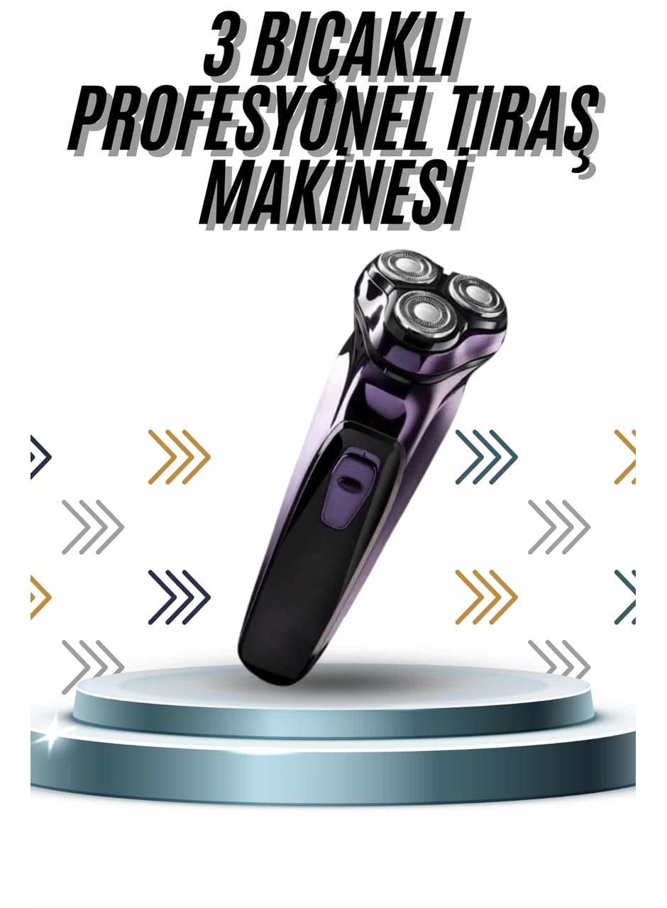 Günlük Kullanıma Uygun Profesyonel Tıraş Makinesi Döner Başlıklı
