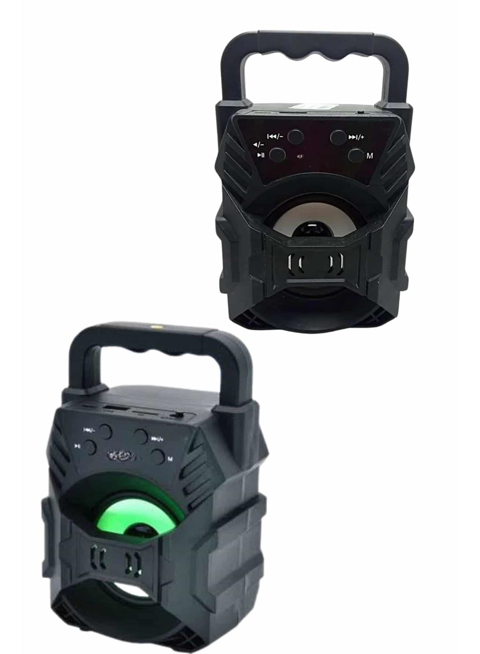 Kablosuz Bluetooth Hoparlör Ses Bombası RGB Işıklı Taşınabilir Yüksek Ses Kaliteli