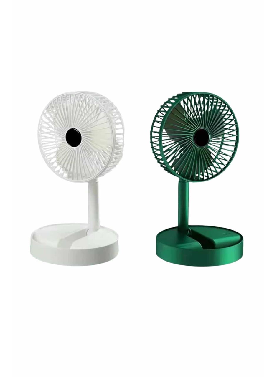 Katlanabilir Teleskopik Şarjlı Fan Masaüstü Soğutucu Vantilatör