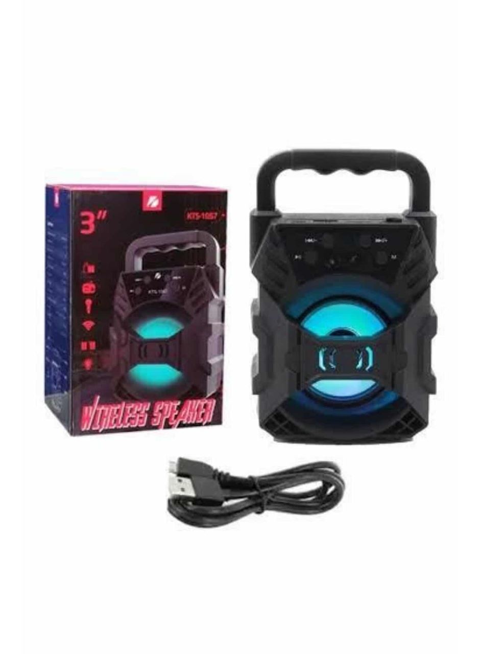 Bluetooth Hoparlör Android ve İOS Uyumlu Ses Bombası USB Girişli Taşınabilir