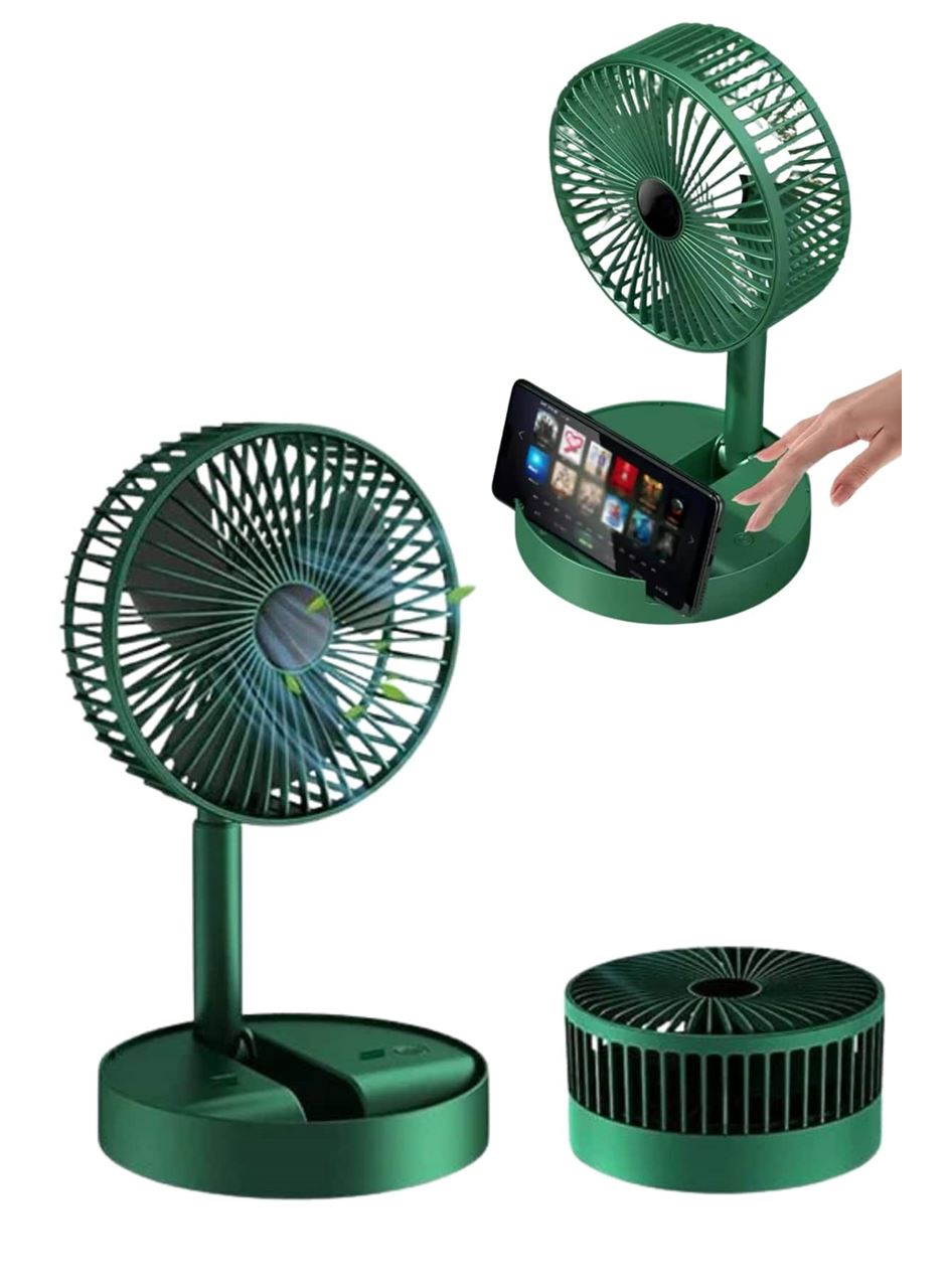 Katlanabilir Usb Şarjlı Masaüstü Soğutucu Mini Fan Telefon Tutucu