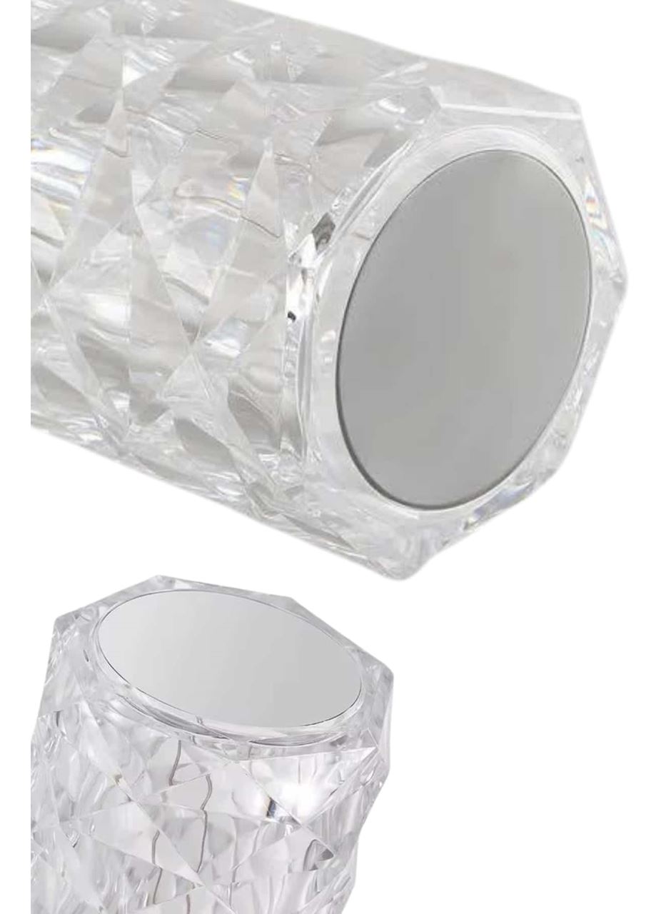 Masa ve Gece Lambası Şık ve Dayanıklı Sensörlü Şarjlı Kristal Lamba