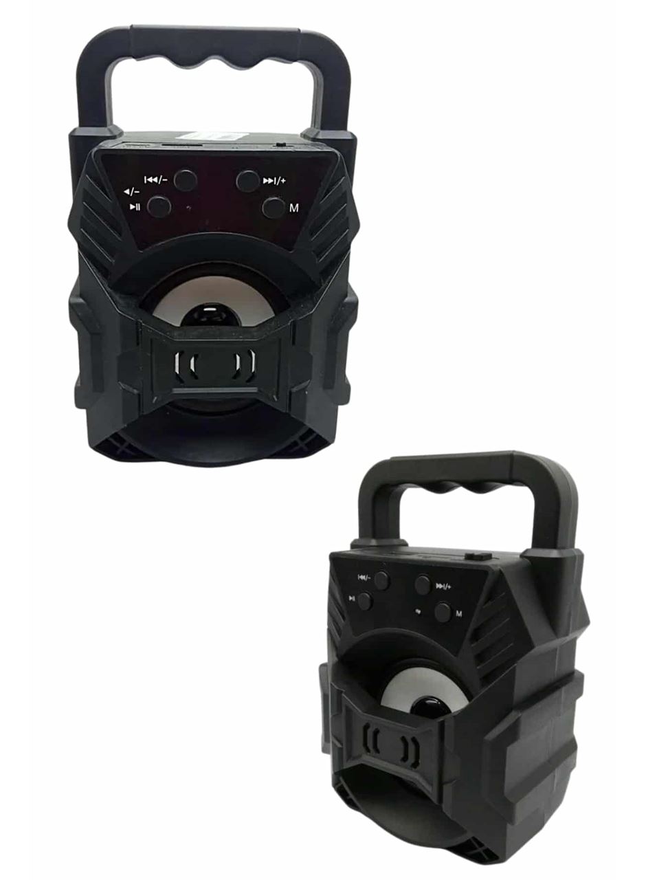 Işıklı Bluetooth Hoparlör Ses Bombası Taşınabilir Yüksek Ses Kaliteli Radyo Özelliği