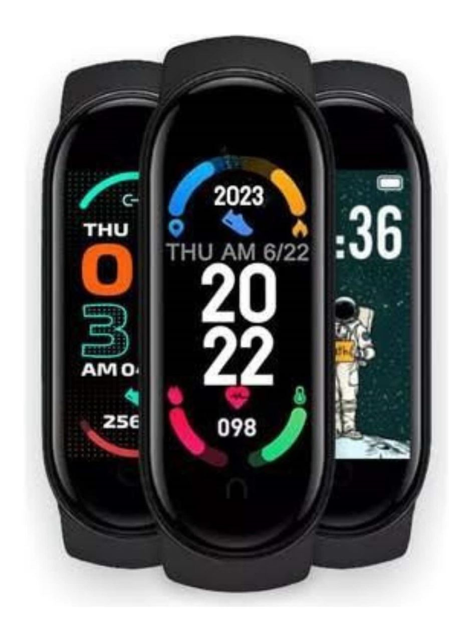 Akıllı Uyumlu Bileklik M6 Adımsayar Spor Modları Çağrı Görme Türkçe Menü