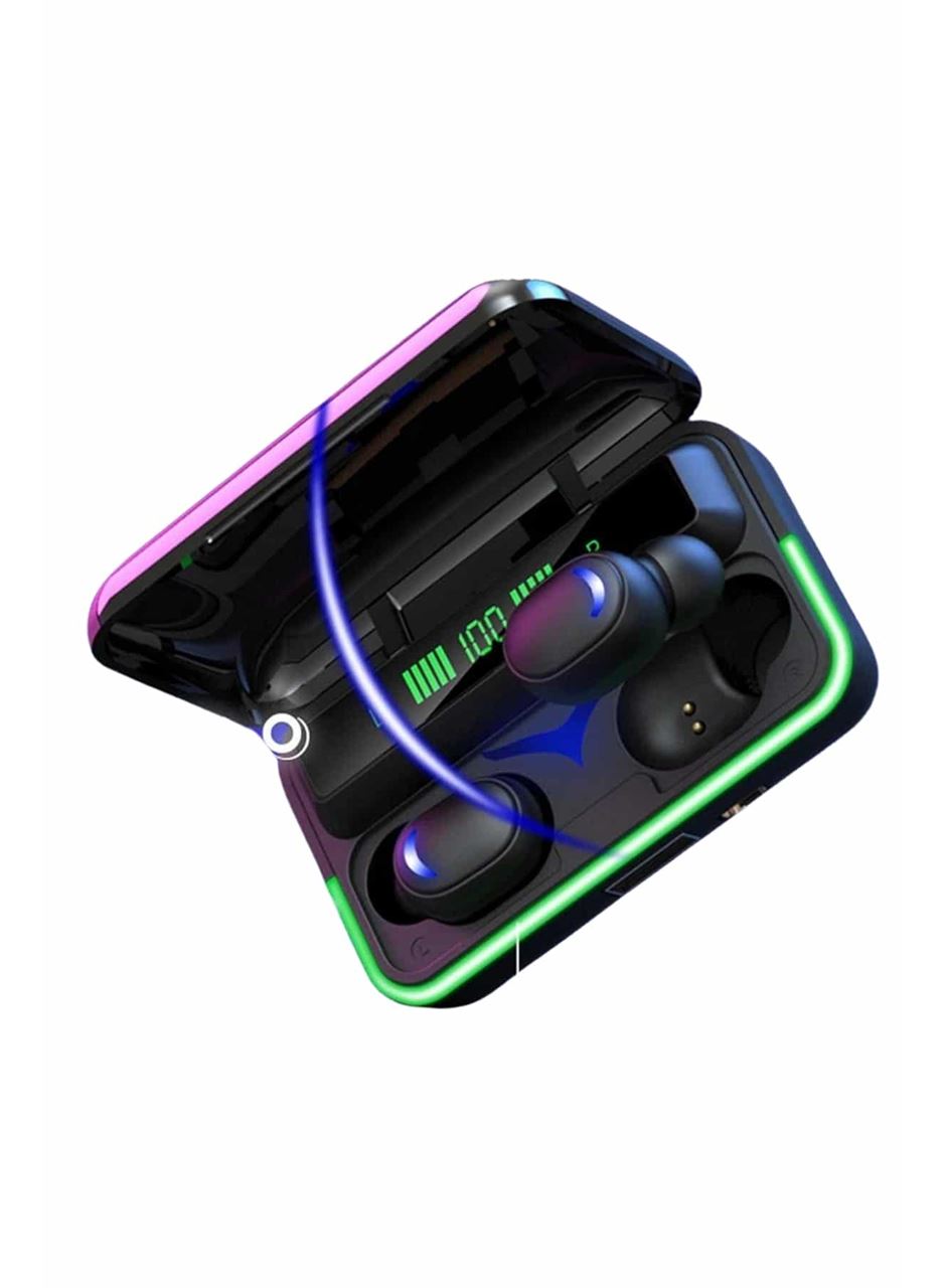 Extra Bass Kablosuz Kulaklık Işıklı Bluetooth Kulaklık Powerbank Özellikli