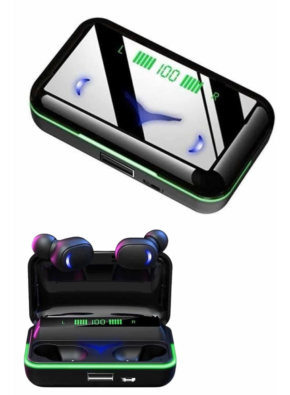 Extra Bass Kablosuz Kulaklık Işıklı Bluetooth Kulaklık Powerbank Özellikli