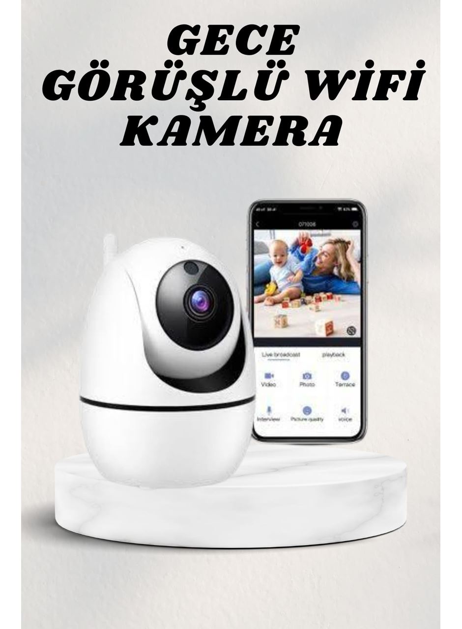 Wifi Kamerası Kablosuz Wifi Güvenlik Kamerası
