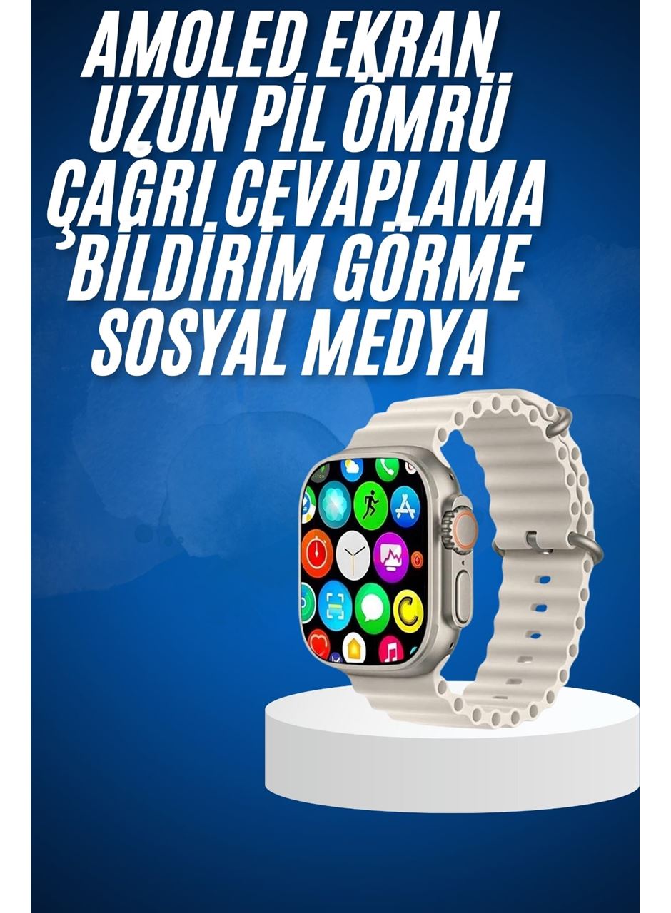 Yeni Nesil Bluetooth Bağlantılı Akıllı Saat Sosyal Medya Girişli Uyku Takibi